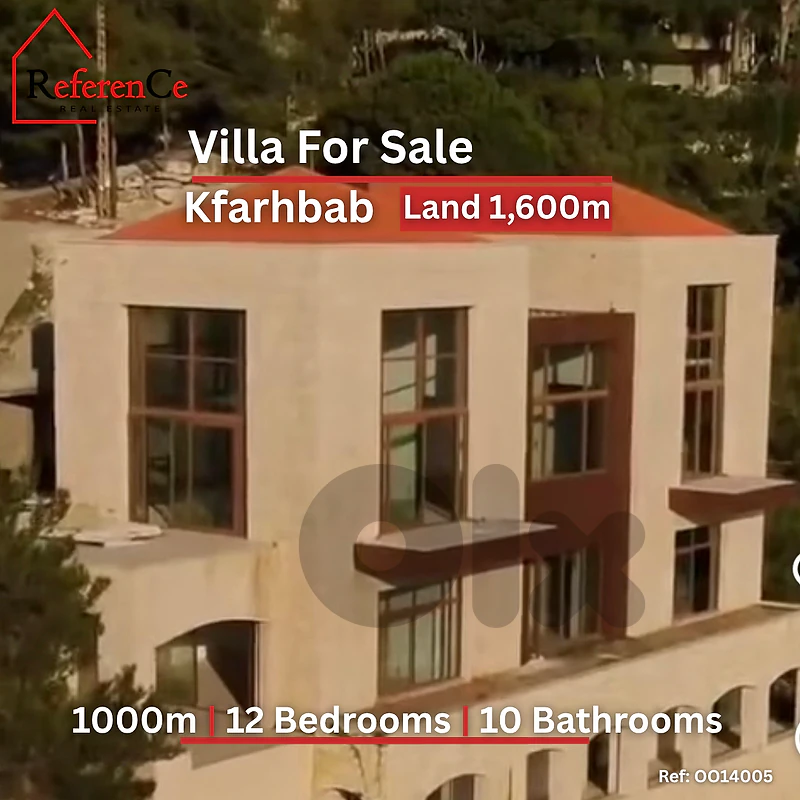 Prime villa in Kfar hbab for sale فيلا مميزة للبيع في كفرحباب