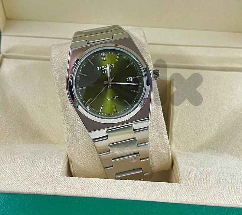 tissot green dial