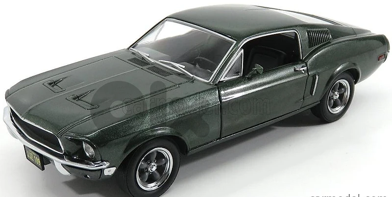 Ford Mustang GT390 (Bullitt The Movie) diecast car model 1;24.