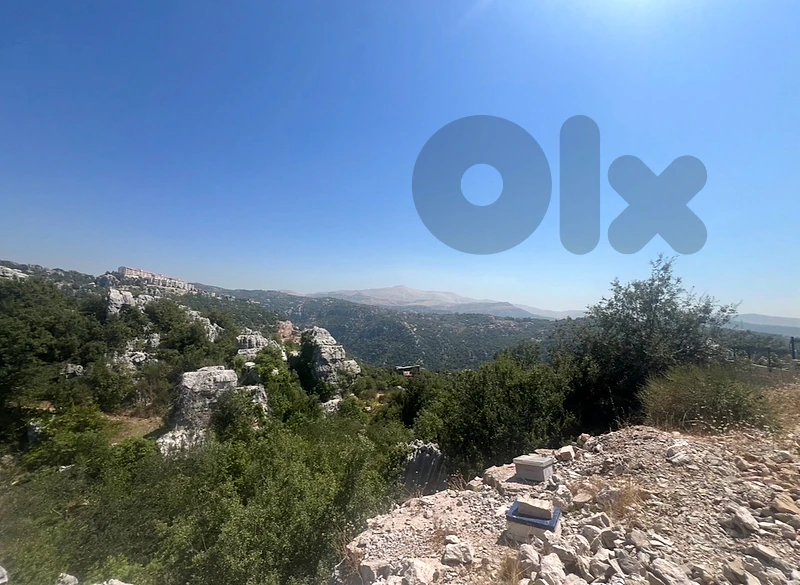 land in Feytroun keserwan 1200m سعر محروق panoramic view