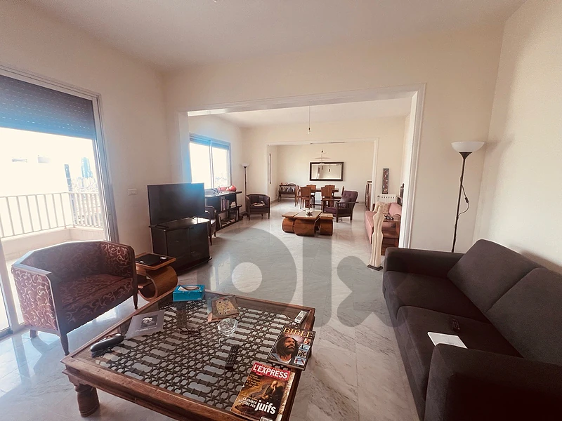 Achrafieh Sioufi F. Furnished 290m2 Balconies View
