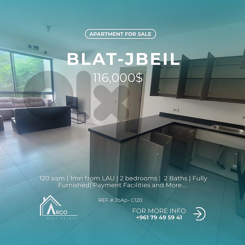 Apartment With Payment Facilities In Blat Jbeil