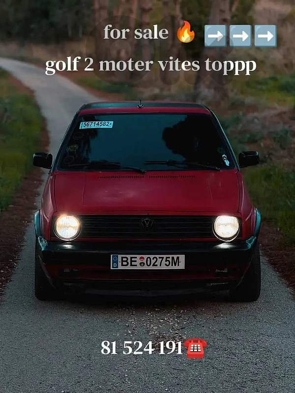 Golf 2 Gti 1987