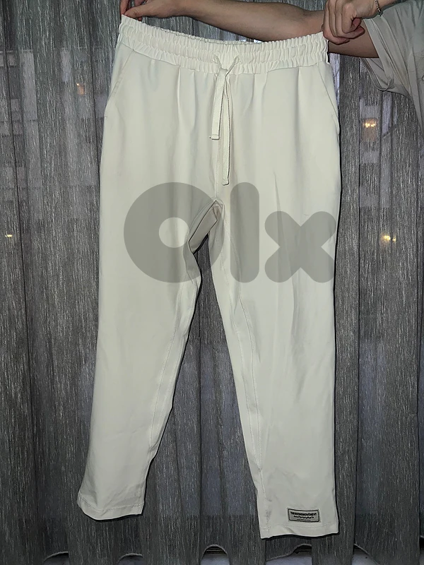 THE GIVING MOVEMENT otf white men pants XL