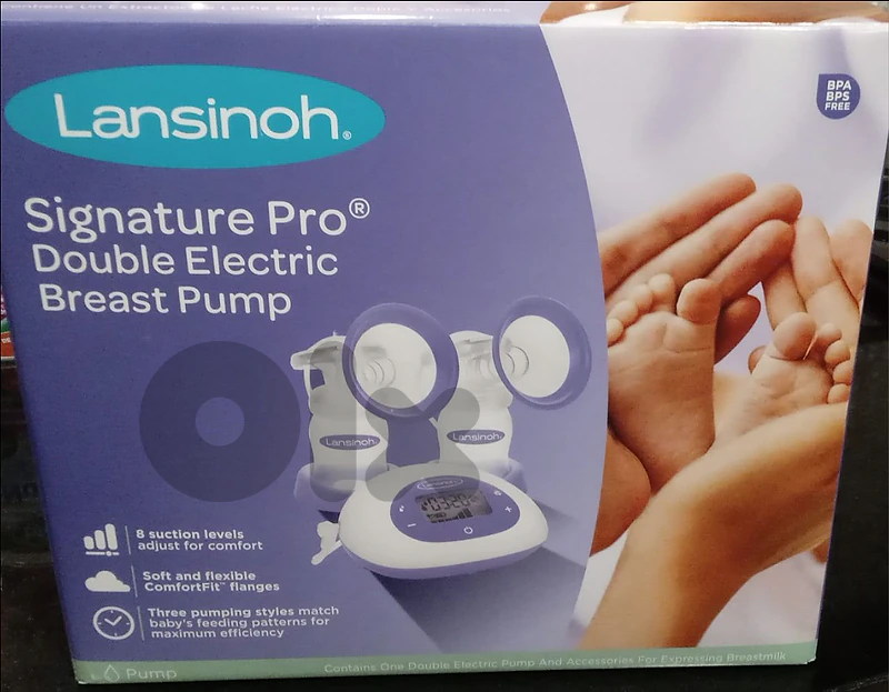 Lansinoh double breast pump