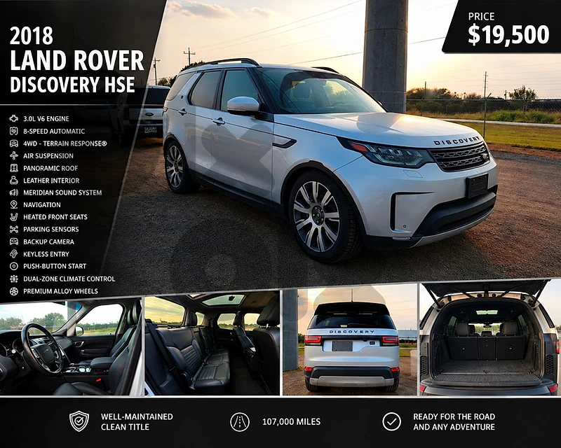 Land Rover Discovery 2018 HSE