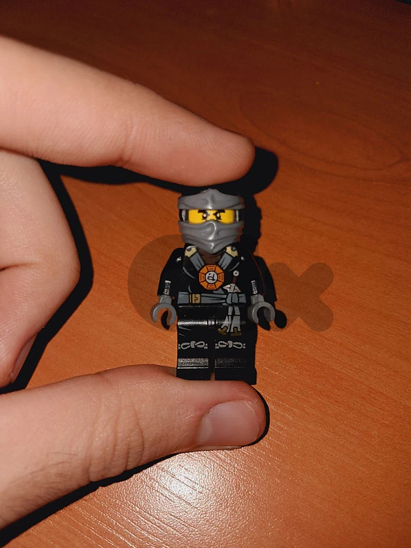 Original Lego Ninjago Possession Cole + Ghost Cole Head