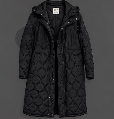 ZARA Long winter jacket