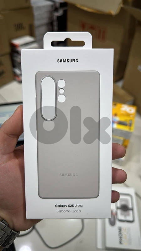 Samsung silicone case Galaxy s25 ultra Grey