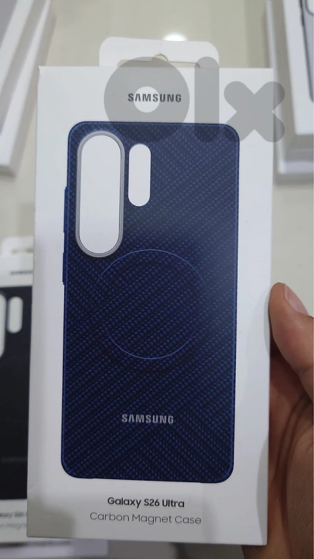 Samsung Galaxy s26 ultra carbon magnet case dark blue