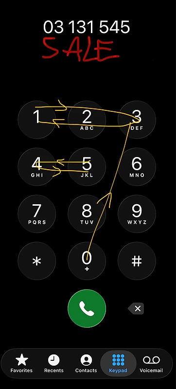 03 131 545 very special alfa phone number