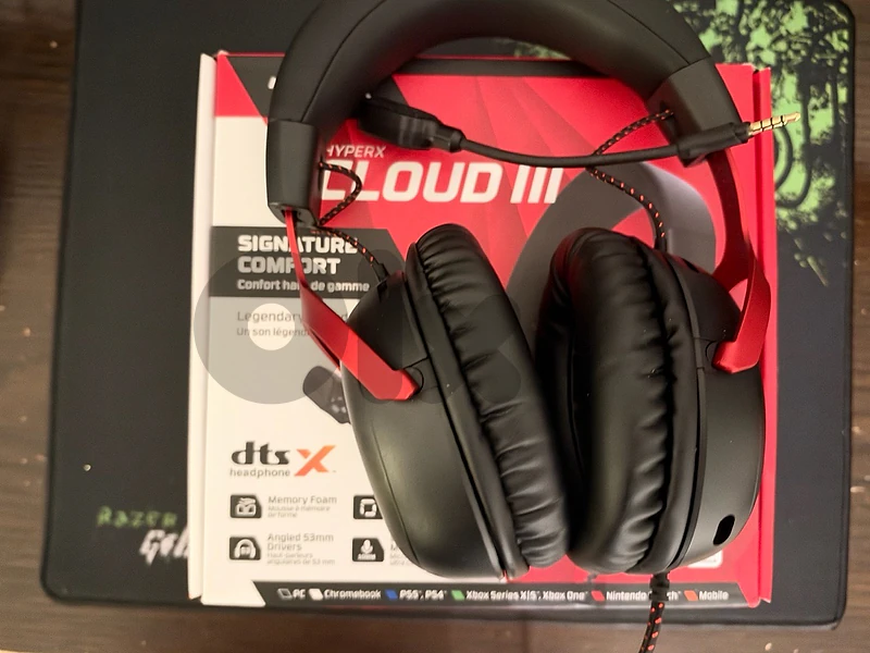 hyper x cloud 3 wired headphones original