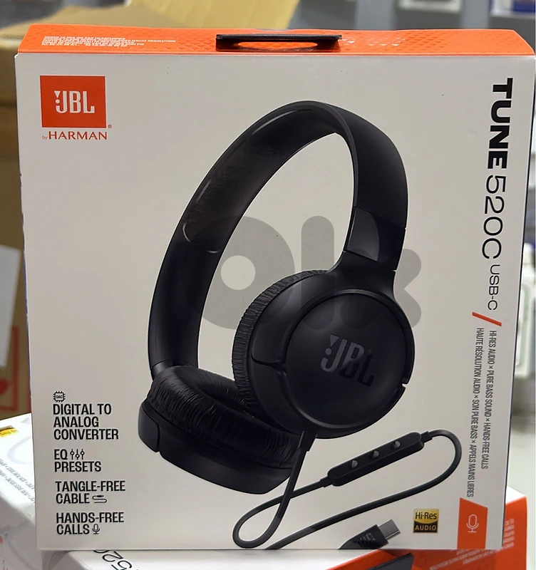 Jbl Tune 520C Usb-c Black