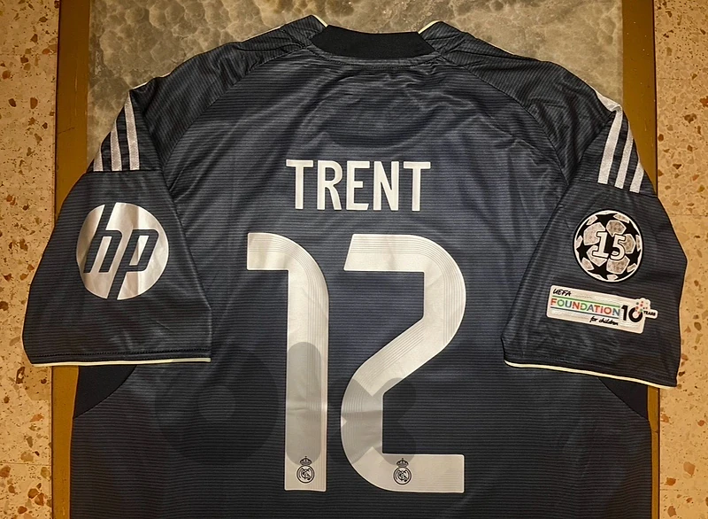 Real Madrid Trent away kit