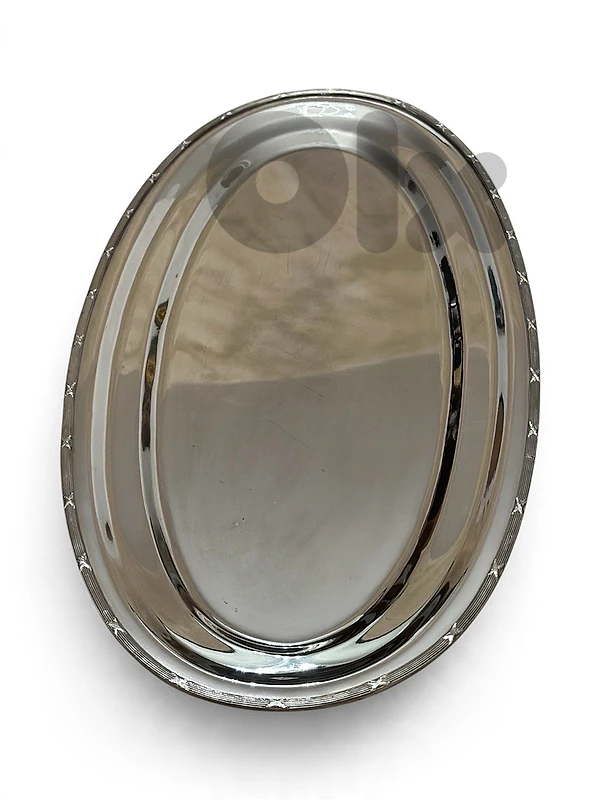 SILVER PLATED MEGA BIG FISH PLATTER