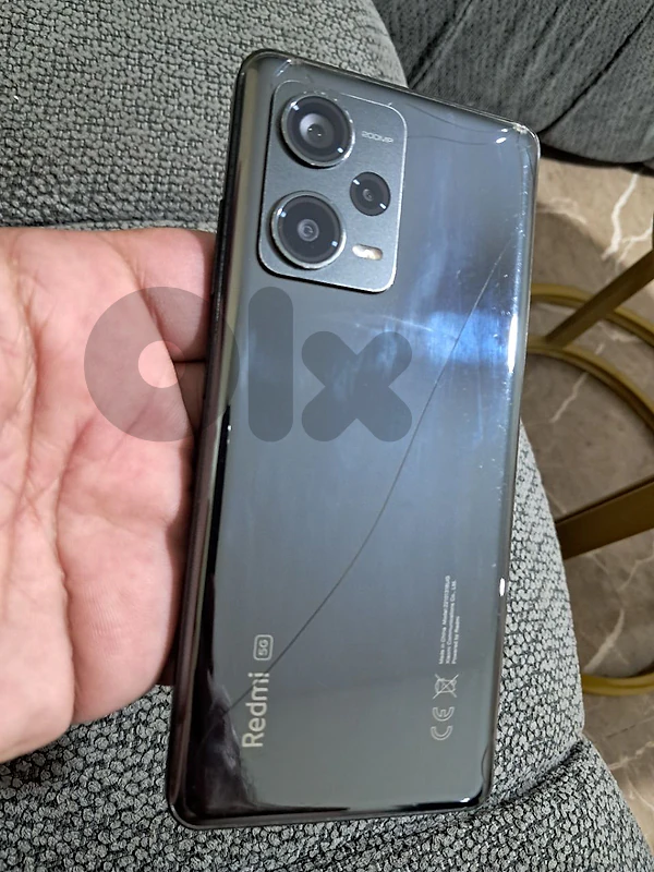 redmi note 12 pro plus 8+8ram 256gb crack in back
