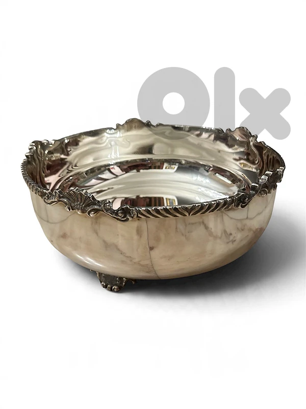 SILVER PLATED MEDIUM FOOTED BOWL - JERDI ORFÈVRES