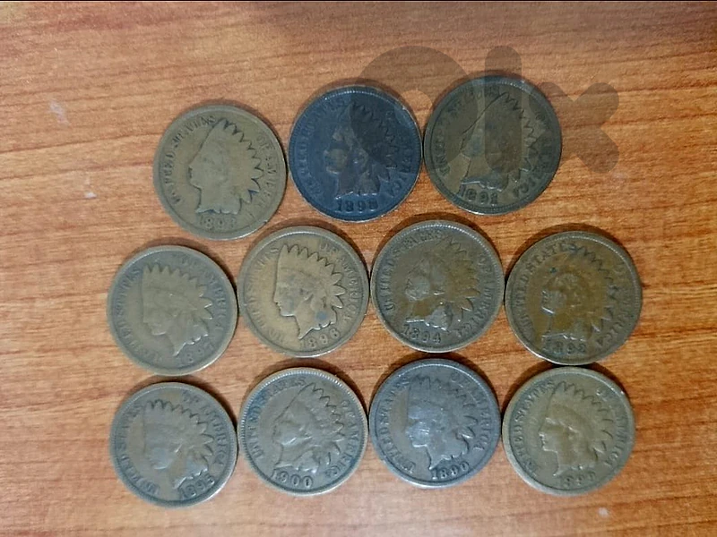 Indian Head Cent usa 1890