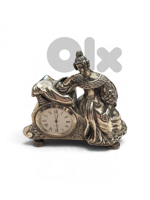 SILVER PLATED SMALL WATCH (VINTAGE) - MADE IN ITALY