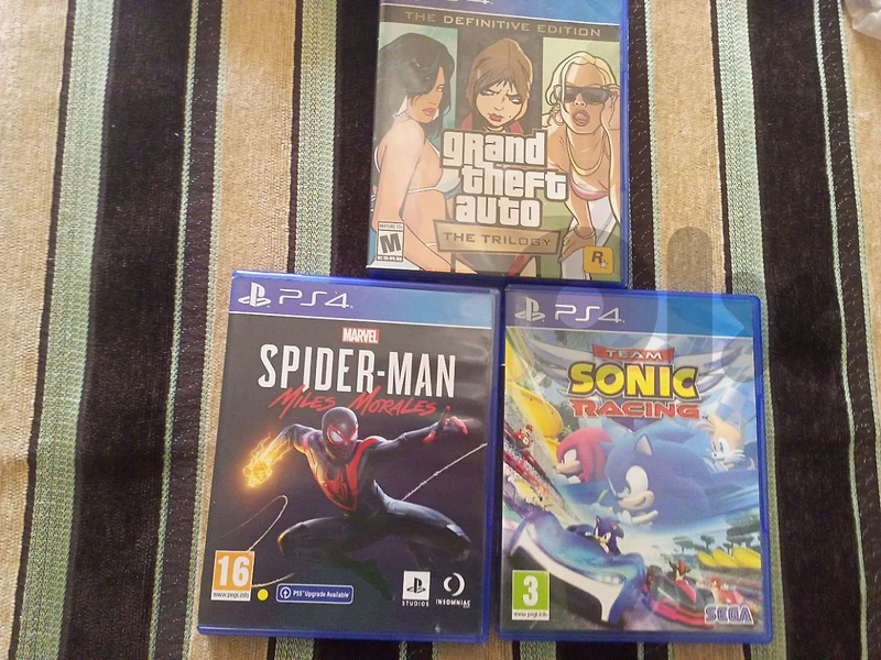PS4 video game bundle