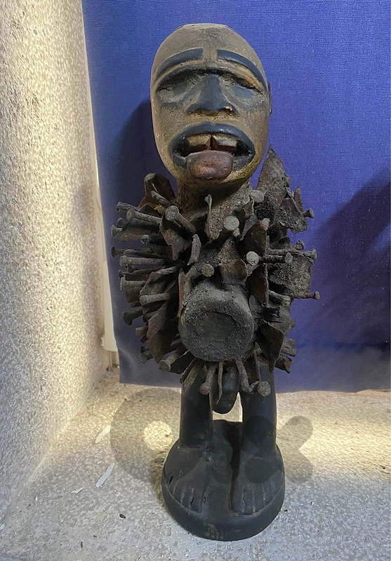 antique congo Nkisi Nkondi