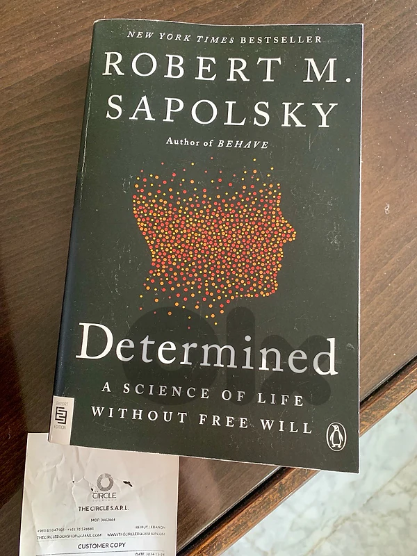 new book determined by Sapolsky psychology science social