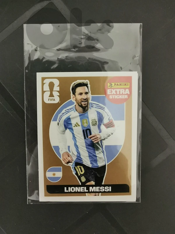 Lionel Messi Bronze Extra Sticker 2026