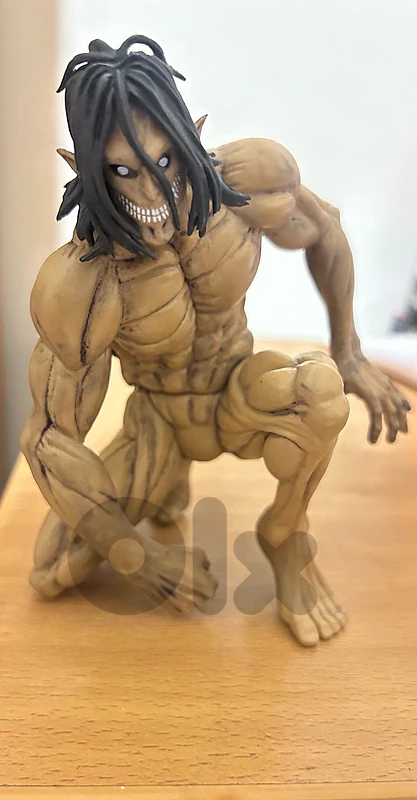 Eren Yaeger Attack Titan Figurine in Perfect Condition.