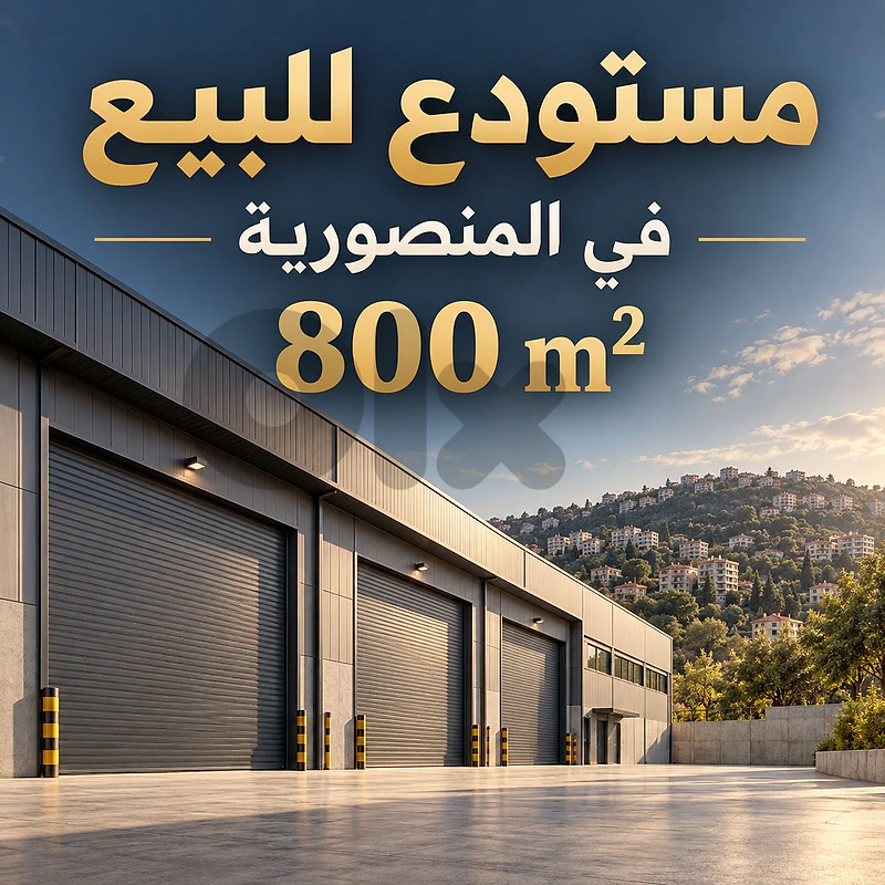 مستودع للبيع المنصورية warehouse for sale Mansourieh