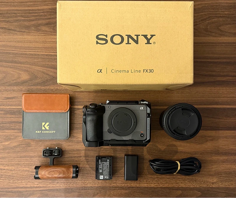 Sony FX30 + Sigma 18-50