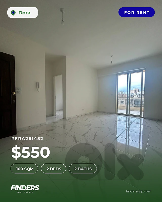 Apartment for rent in Dora! شقة للإيجار في الدورة!