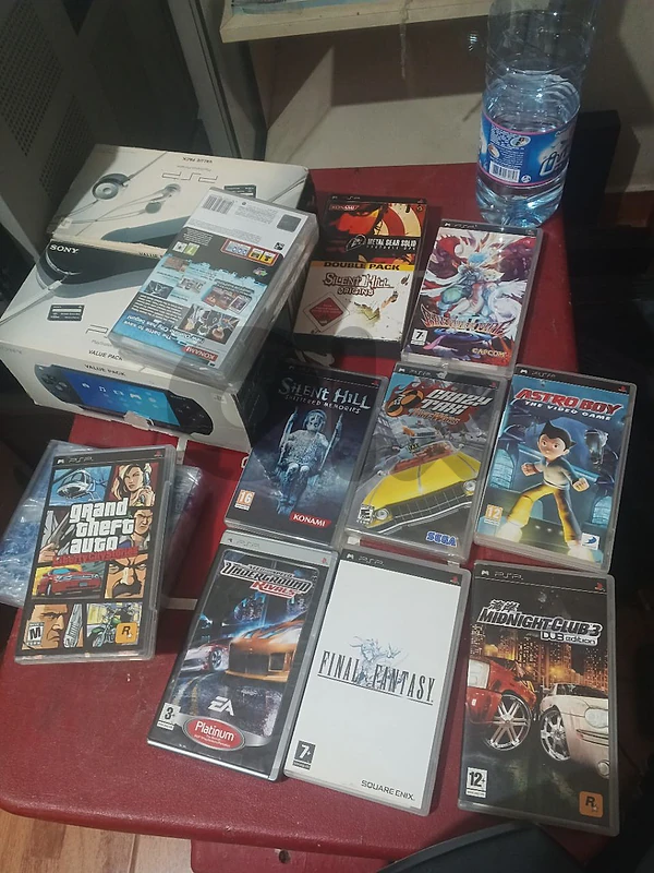 2 console psp value pack w/games
