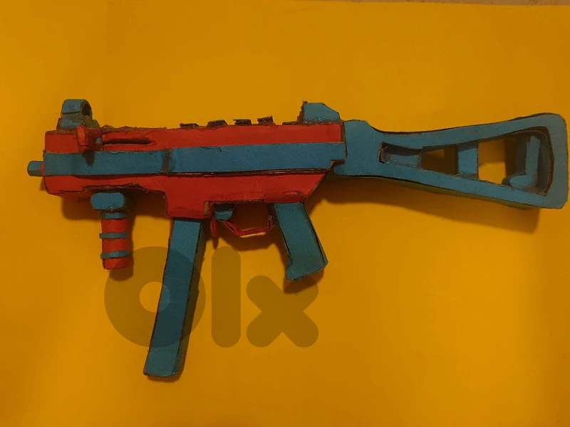 Ump hand made cardboard design gun