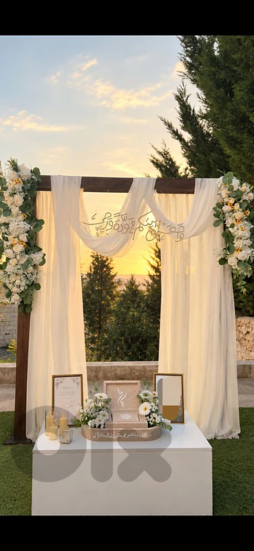 engagement backdrop
