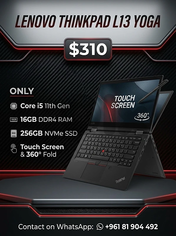 Lenovo Thinkpad L13 yoga