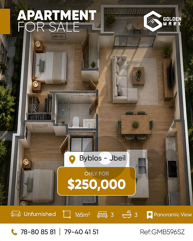 GMB596SZ - Apartment for sale in Jbeil