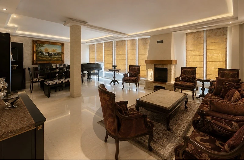 Prime Living in Aramoun: Fully Furnished 250m² 5-Bedroom Residence