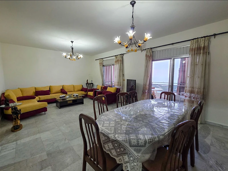 Fully Furnished Apartment in Beit El Chaar with Sea and Mountain View