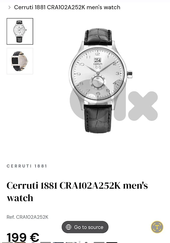 Cerrutii watch