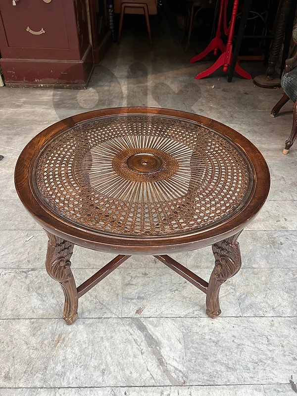 Antique english coffe table salon 70cmx50cm 200$