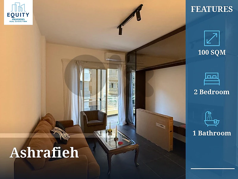 Furnished 100 SQM Apartment For Rent In Ashrafieh #HT39024 Furnished 100 SQM Apartment For Rent In Ashrafieh #HT39024