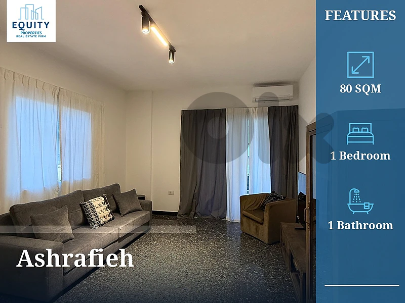 Furnished 80 SQM Apartment For Rent In Ashrafieh #HT39124 Furnished 80 SQM Apartment For Rent In Ashrafieh #HT39124