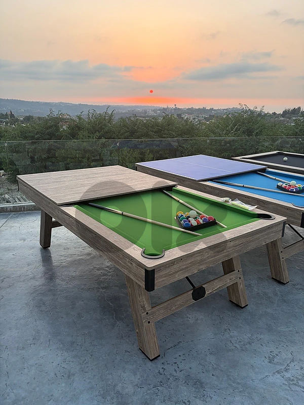 Pool table Billiard 8 feet + Pingpong + Dinning table