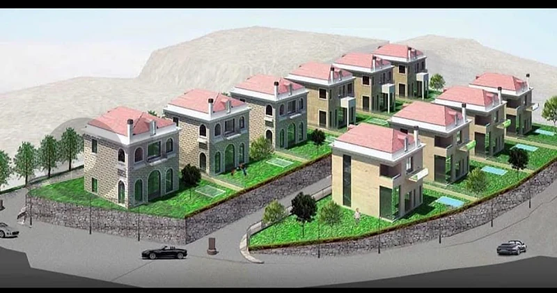 RWK101TF -  Villa for sale  in Ajaltoun with Garden and mountain view