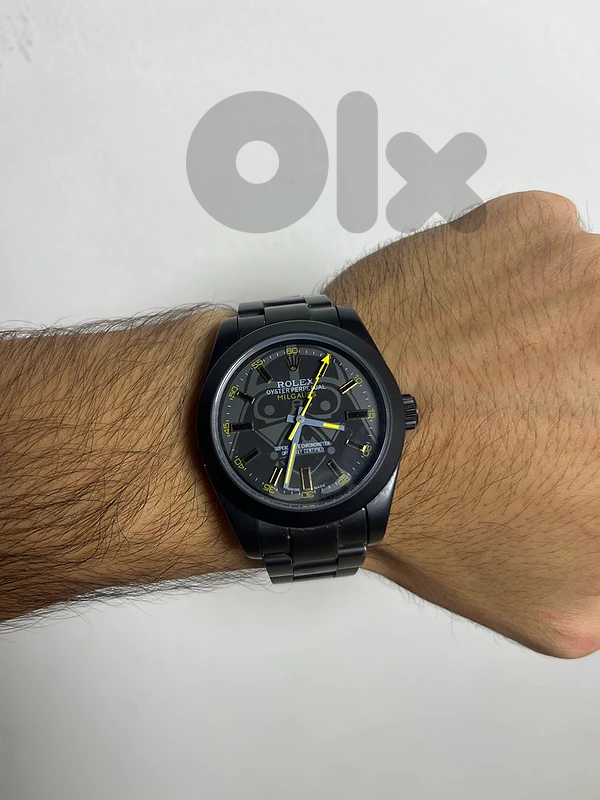 Rolex Oyster Perpetual Milgauss "Darth Vader" edition REPLICA