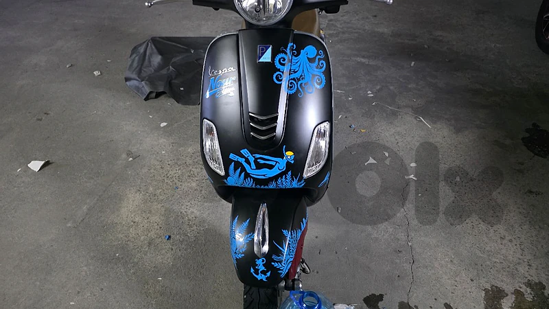Vespa VXL 150 – Custom "Aquatic Special Edition" (Only 4,000 km!)