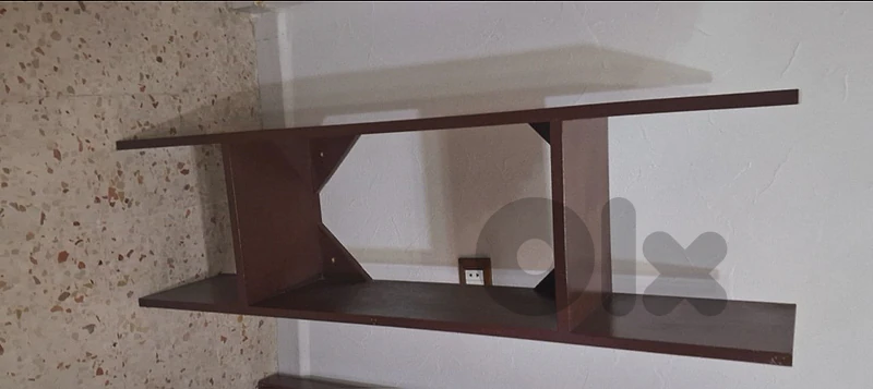 Dark Brown shelves