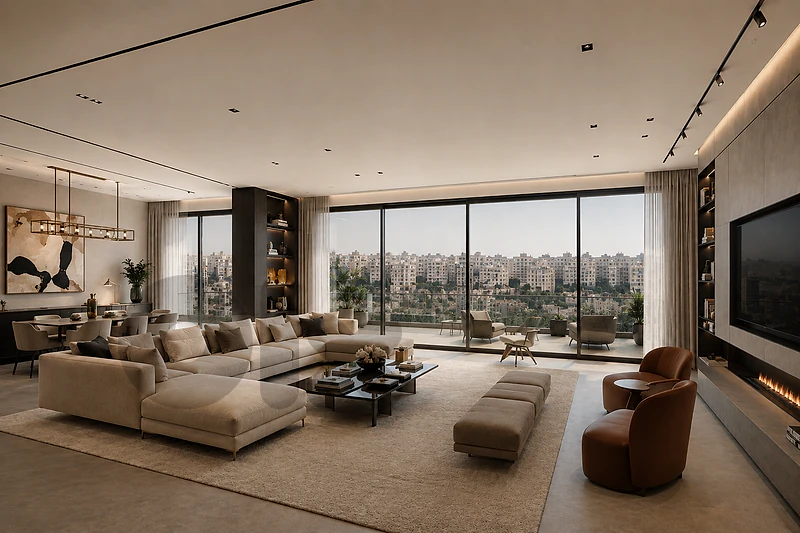 FURNISHED APT IN JNAH | SEA VIEW - TERRACE | 190SQ | JNR-170 M.M