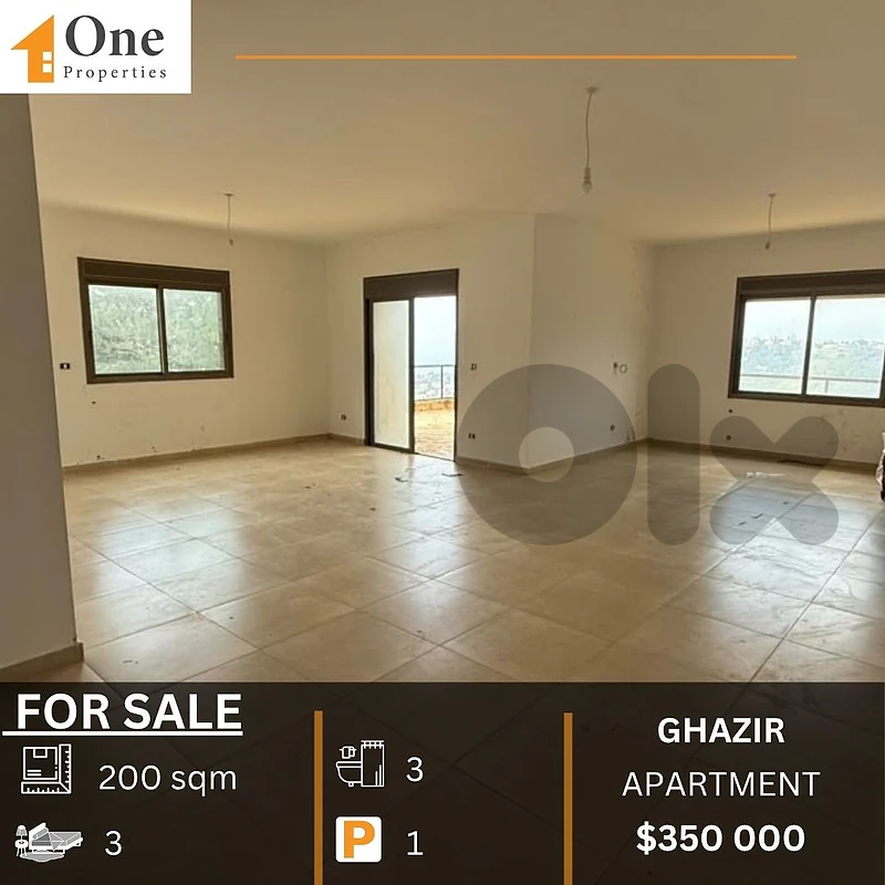 APARTMENT FOR SALE IN GHAZIR