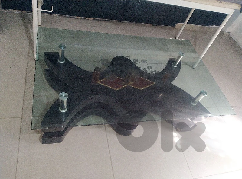 glass coffee table